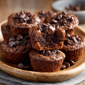 Mini Brownie Bites : Rich, Fudgy & Irresistibly Easy