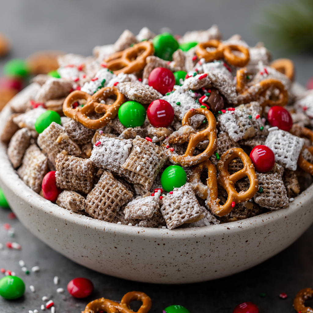 Christmas Puppy Chow (Reindeer Chow)