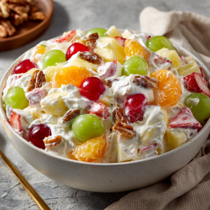 Creamy Ambrosia Salad Deluxe