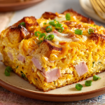 Savory Hawaiian Breakfast Cake: A Cheesy, Golden Brunch Delight