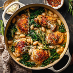 Tuscan White Bean Chicken Thigh Stew : Rustic, Hearty & Winter-Ready