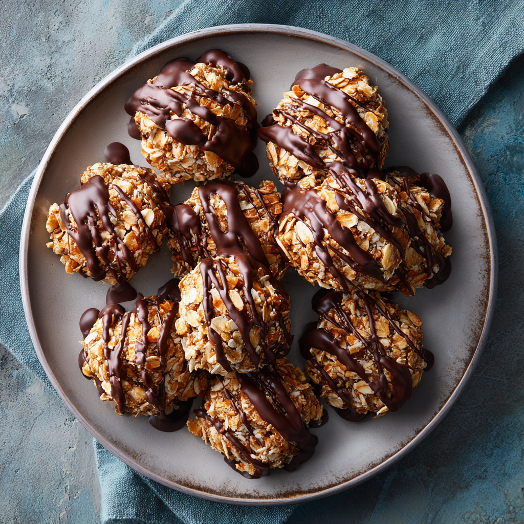Chocolate-Dipped Coconut Energy Clusters : Clean Eating Meets Chocolate Craving