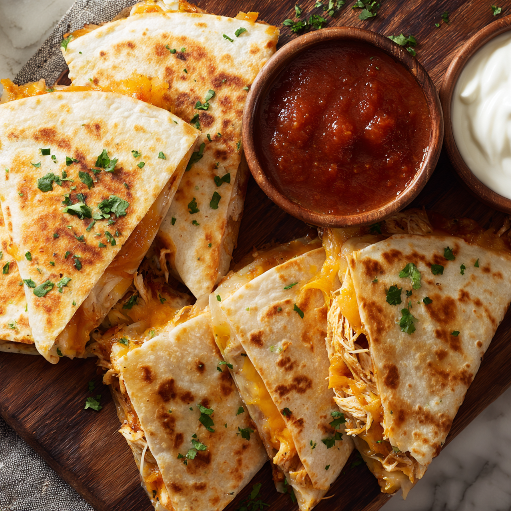 Mini Quesadillas: Bite-Sized, Cheesy & Crowd-Friendly