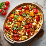 Creamy Feta Tomato Pasta : Baked Simplicity with Bold Mediterranean Flavor