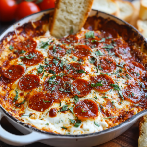 Easy Cheesy Pizza Dip : A Crowd-Pleasing Favorite