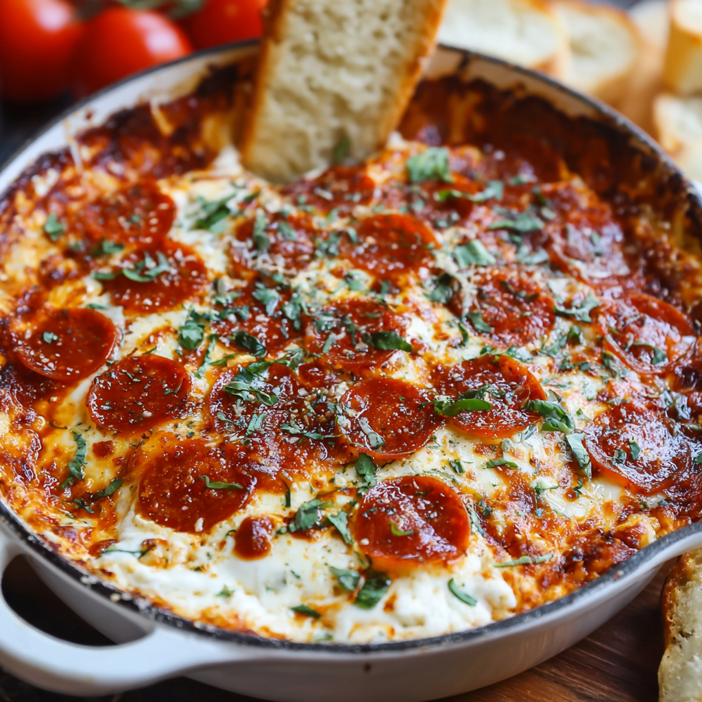 Easy Cheesy Pizza Dip : A Crowd-Pleasing Favorite