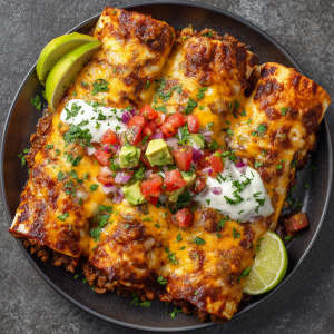 Cheesy Ground Beef Enchiladas with Homemade Sauce : A Flavor-Packed Comfort Classic
