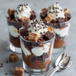Brownie Trifle Cups : Rich, Creamy & Game Day-Ready