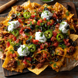 Loaded Nachos Supreme : Ultimate Game Day Snack