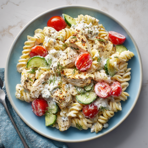 Chicken Gyro Pasta