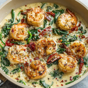 Creamy Tuscan Shrimp : Rich, Flavorful, and Ready in 15 Minutes