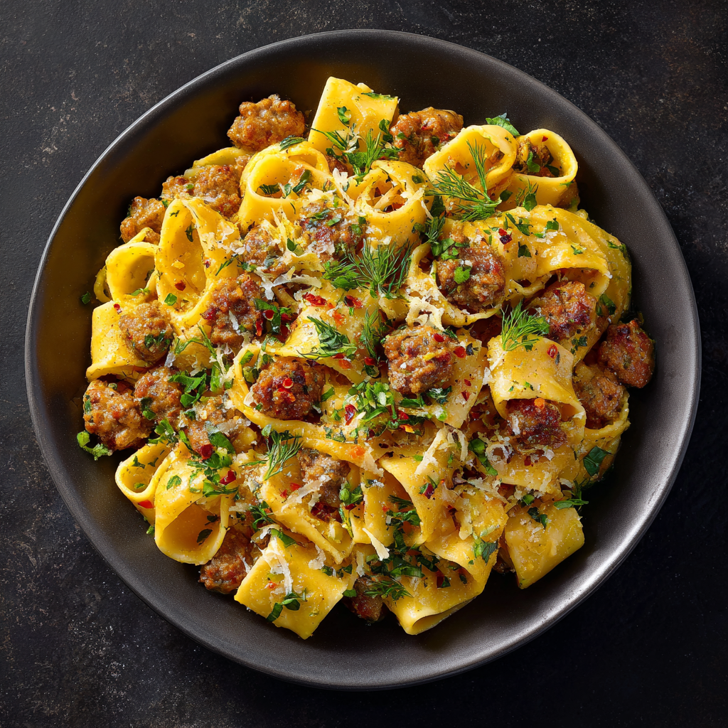 Spicy Sausage Pasta : Creamy, Bold & Ready in 30 Minutes