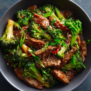 High-Protein Beef & Broccoli Stir Fry : Extra Steak, Extra Flavor