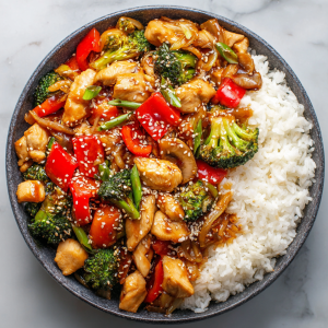 Weekday Meal-Prep Chicken Teriyaki Stir-Fry : Quick, Saucy, and Perfectly Balanced