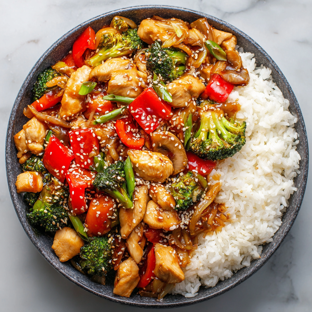 Weekday Meal-Prep Chicken Teriyaki Stir-Fry : Quick, Saucy, and Perfectly Balanced