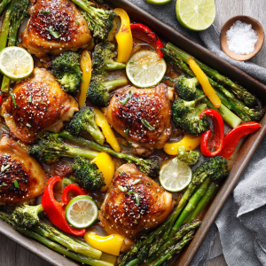 Honey Lime Chicken : Juicy, Zesty, and One-Pan Easy