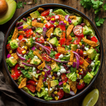 Mexican Chopped Salad : Fresh, Zesty & Loaded with Flavor