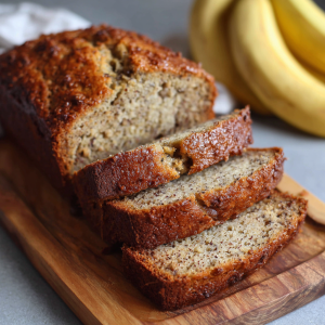 Moist & Easy Sourdough Discard Banana Bread : One Bowl Recipe