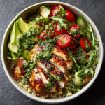 Chimichurri Chicken Bowl : Bold, Herby & Built Around the Chicken