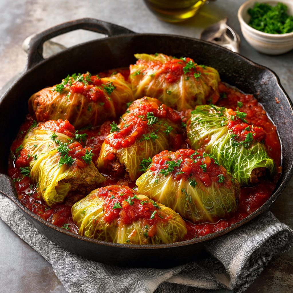 Classic Cabbage Rolls : Hearty, Comforting, and Made from Scratch