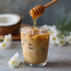 Honey Coconut Cold Coffee : Sweet, Creamy, and Tropical-Inspired