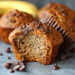 Protein Banana Muffins (Healthy Grab & Go Breakfast)