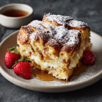 Croissant French Toast Bake : Buttery, Custardy, and Perfect for Brunch