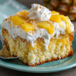 Easy Hawaiian Pineapple Cake with Cream Cheese Frosting