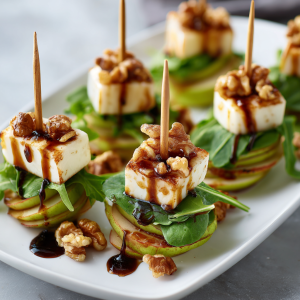 Pear & Brie Salad Skewers : Elegant, Easy & Perfect for Entertaining