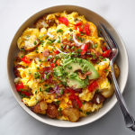 Loaded Scrambled Egg Bowls : Breakfast for Dinner Done Right