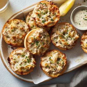Mini Tuna Melts : High-Protein Bites Even Picky Eaters Love