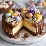 Easter Egg Cheesecake: No-Bake Dessert in Chocolate Egg Shells