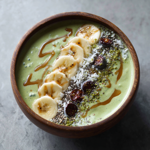 Green Tea Smoothie Bowl : Energizing, Refreshing & Antioxidant-Rich
