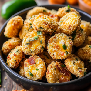Bacon Jalapeño Cream Cheese Balls : Bold, Cheesy Bites with a Kick