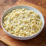 Garlic Parmesan Orzo : Simple, Creamy, and Dangerously Delicious