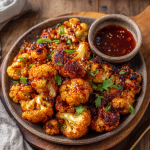 Maple Sriracha Cauliflower Bliss : Sweet, Spicy & Crispy Perfection