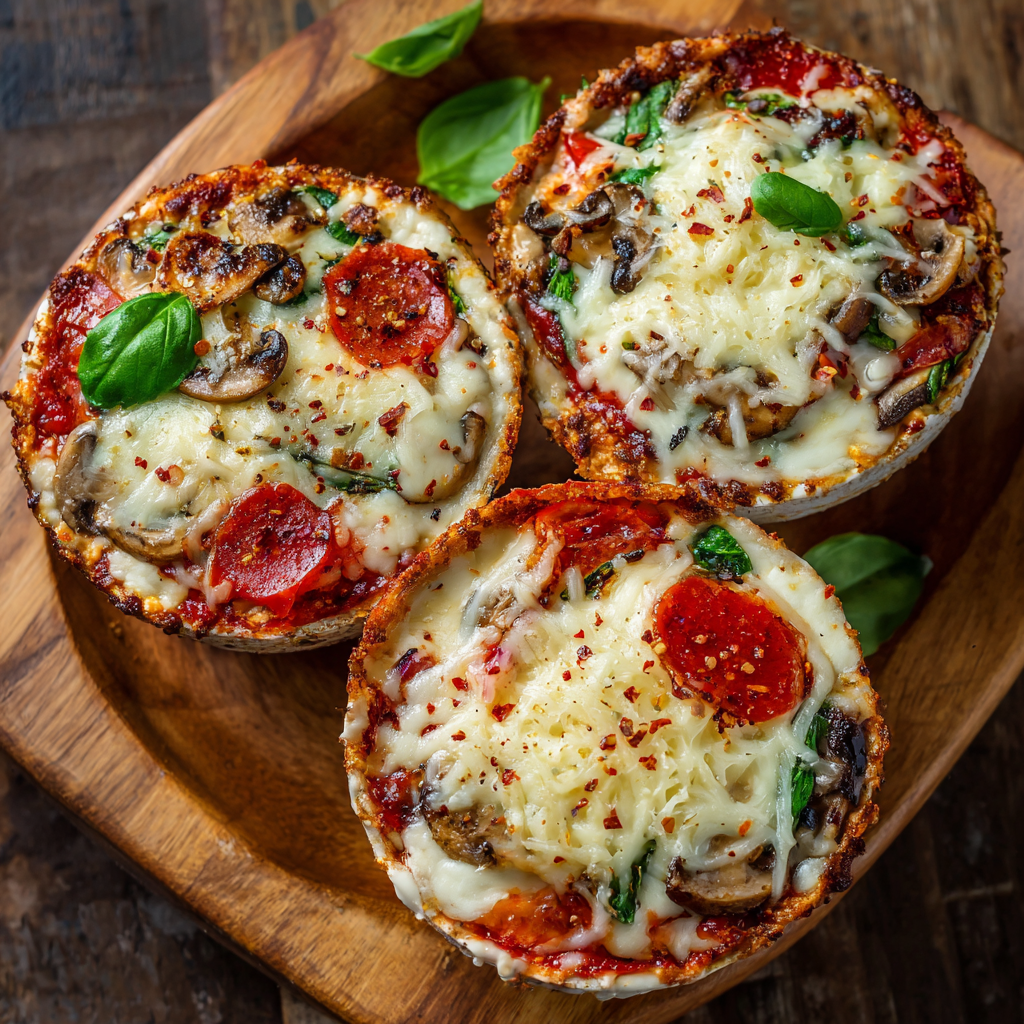 Cottage Cheese Pizza Bowl : High-Protein, Cheesy & Crave-Worthy