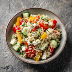 Quinoa and Cottage Cheese Salad : Fresh, Filling & High-Protein