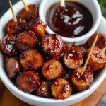 Sweet & Smoky BBQ Sausage Bites