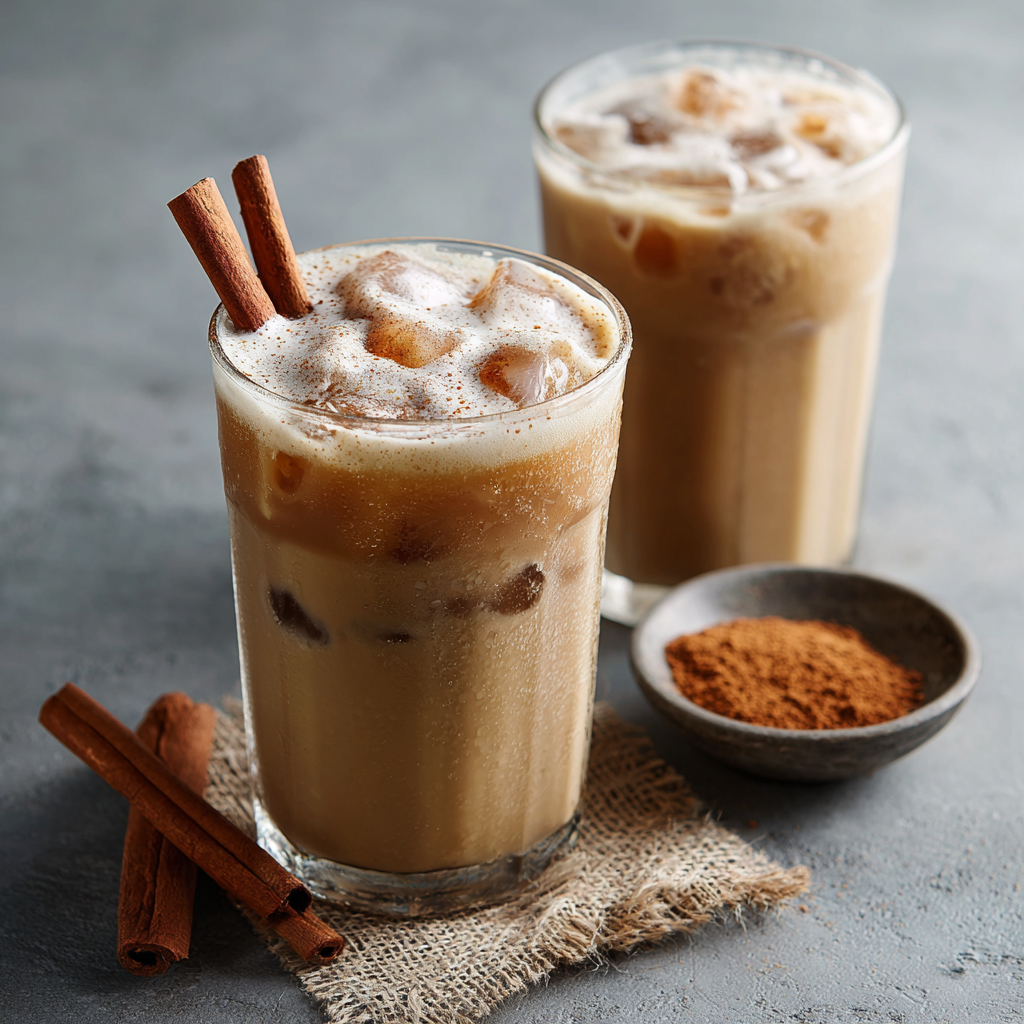 Iced Cinnamon Roll Protein Coffee : Sweet, Spiced & Energizing