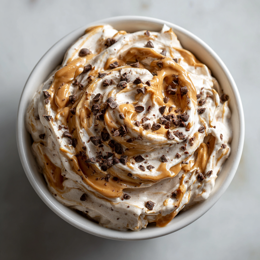 Chocolate Peanut Butter Protein Fluff : Thick, Creamy, and Packed with 11g Protein