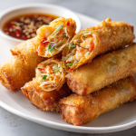 Crispy Seafood Egg Rolls : Golden, Crunchy & Loaded with Flavor
