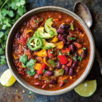 Hearty Vegan Chili : One-Pot, Protein-Packed & Totally Comforting