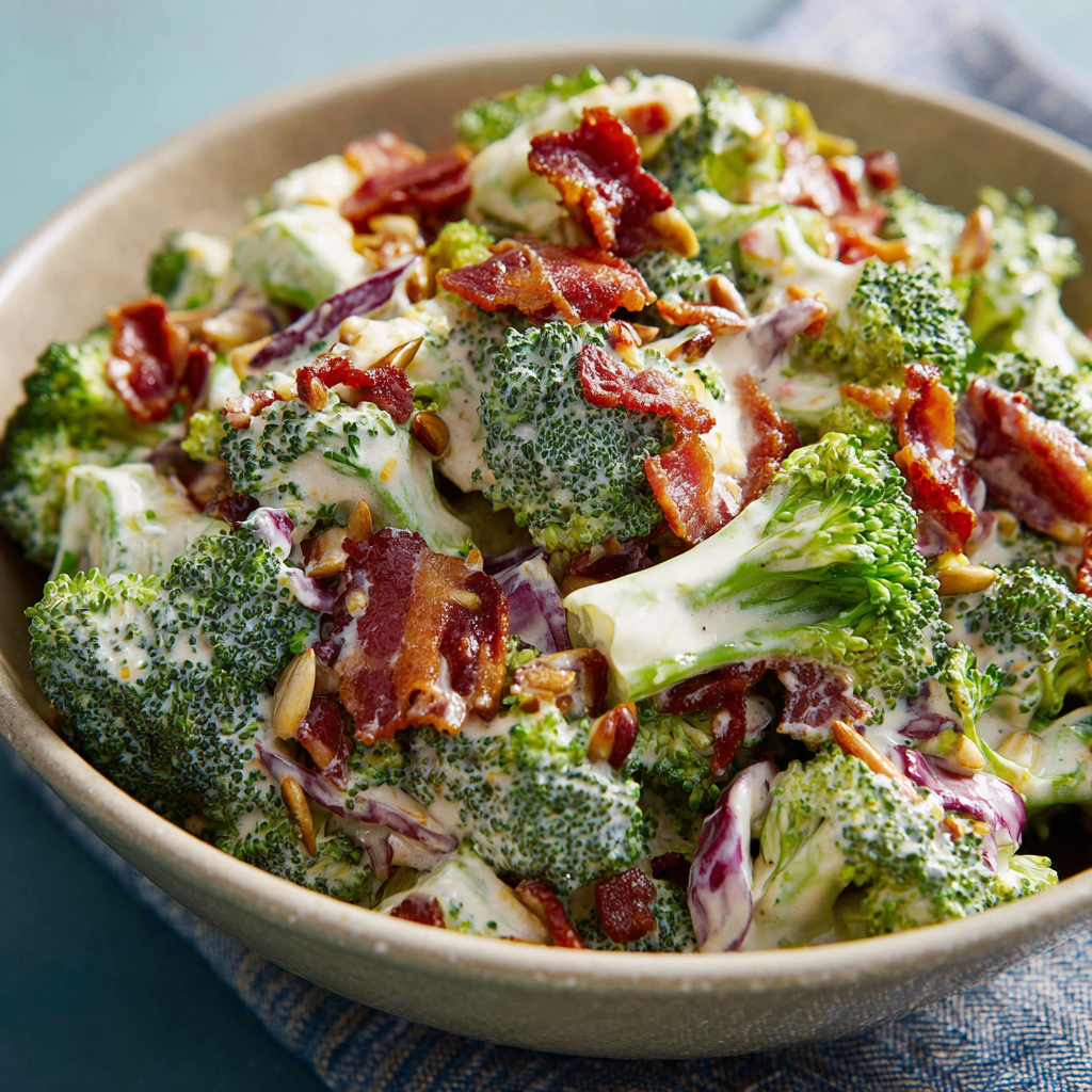 Easy Keto Broccoli Salad : Low-Carb, Crunchy, and Totally Craveable
