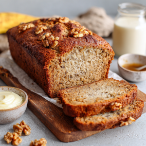 Moist Vegan Banana Bread : One-Bowl, No-Fail Classic