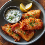 Healthy Crispy Fish Batter : Light, Golden, and Stays Crunchy