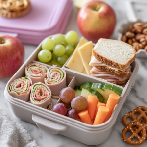 Mini Sandwich Snack Box : Portable & Kid-Friendly