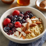 Quinoa Berry Breakfast Bowl : Wholesome, Sweet & Protein-Packed