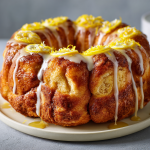 Glazed Lemon Monkey Bread : A Bright & Buttery Easter Brunch Showstopper