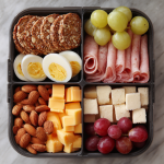 DIY Adult Lunchable Box : High-Protein, No-Heat Meal Prep Idea